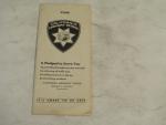 California Highway Patrol 1954 Driving Guide