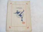 Serbian Athletic Club Entertainment Ball Program 1932