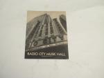 Radio City Music Hall Program 11/1943 Ziegfield Girls