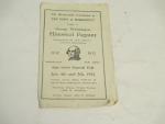 Geo. Washington 1932 Historical Pageant- Program