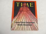 Time Magazine 10/25/1971 Jesus Christ Superstar
