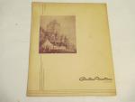 Chateau Frontenac- Quebec 1950's- Restaurant Menu