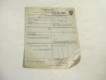 Pennsylvania Railroad Freight Bill 5/3/1938