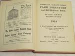 Farm Directory of Butler County, Pa. 1916 Reference