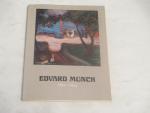 Edvard Munch 1974 Exhibit by Arts Council Great Britain