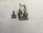 Skirmish Bucharest Metal Toy Soldiers 54 mm Lot 2 pcs