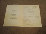 El Cid- Christmas Card1960 Cast Reproduced Signatures