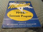 Mt. Lebanon (Pa.) Wildcats- 1948 Football Program