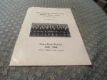 Capital University Men's Glee Club 1947 Program