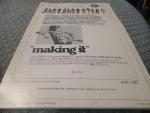 Making It- Movie Pressbook 1971 Joyce Van Patten