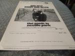 The Panic in Needle Park- Movie Pressbook 1971