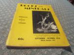 Rocks & Minerals 9/1954 Quartz Crystal Cluster