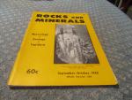 Rocks & Minerals Magazine 9/1958 Fine Quartz Crystal
