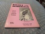 Rocks & Minerals Magazine 7/1958 Kyanite Crystal