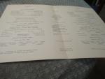 Italian Line S.S. da Vinci 10/1975 Menus- Lot of Two