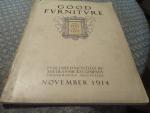 Good Furniture Magazine 11/1914 New Furniture Style