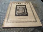 Antiques Magazine 5/1926 Liverpool Mug w/US Census