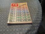TV Guide Magazine 9/1972 Fall Season Preview Shows