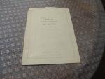 Berlin Philharmonic 5/1946 Program-Siegfried Borries