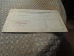Cunard White Star Limited 9/1937 Passenger Envelope