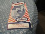 Boston Sightseeing Pamphlet 1950's Bus Tours