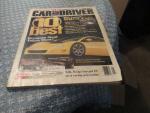 Car and Driver Magazine 1/1998- Porsche 911 Carrera