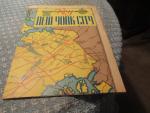 New York City Map with Map of NYC Zoos 1950's