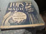 Tops Magic Magazine 8/1954 Bare Hand Silk Vanish