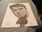 Burt Lancaster 1960 Oscar Best Actor- Portrait