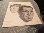 Humphrey Bogart- 1951 Oscar for Best Actor- Portrait