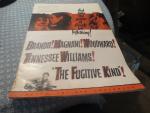 The Fugitive Kind 1969 Pressbook- Marlon Brando