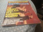 Official Detective Magazine 12/1975 Boxer's Fatal K.O.