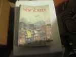 New Yorker Magazine 3/2/1968 cover, Snow Days
