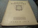 Good Furniture Magazine 3/1915 Old Spanish Furniture