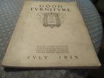 Good Furniture Magazine 7/1915 Painted Furniture