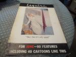 Esquire Magazine Cartoonist Display Ad Poster 1935