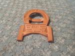 Boy Scout Neckerchief Slide 1948 Leather- Washington