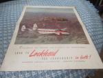 Lockheed Advertising 12/25/1939 from Life Magazine