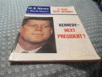 U.S. News & World Report 7/25/1960 John F. Kennedy