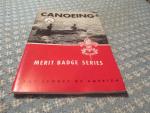 Boy Scouts- Merit Badge Series- Canoeing 1966