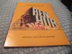 Ben Hur- Movie Program 1959- Charlton Heston