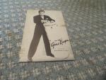 Gene Krupa 1940's Real Photo Postcard/ Unposted