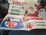 Royal Crown Cola Christmas Poster/ Santa Picture