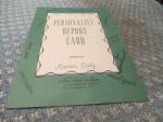 Ladies Home Journal 1959 Personalty Report Card