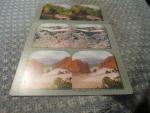 Stereoscope Cards- Pike's Peak, Colorado-Lot of 3