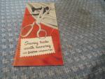 Scotch Cellophane Tape- Sewing Tricks Booklet 1950's