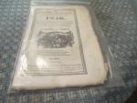 Farmers Almanack 1840 Robert B. Thomas- Original