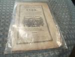 Farmer's Almanack 1839 Robert B. Thomas- Original