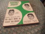 Baseball Digest Magazine 6/1959 Camilo Pascual