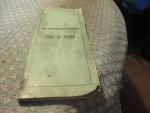 Pennsylvania Railroad 9/1951 Employee Rule Book